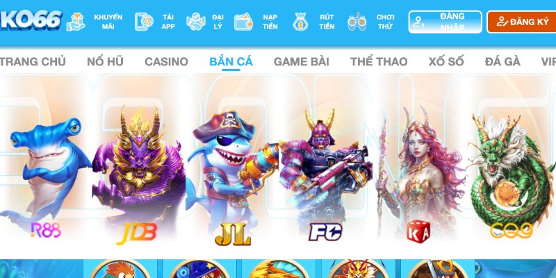 Bắn cá KA là sảnh game liên kết cực hot tại nhà cái